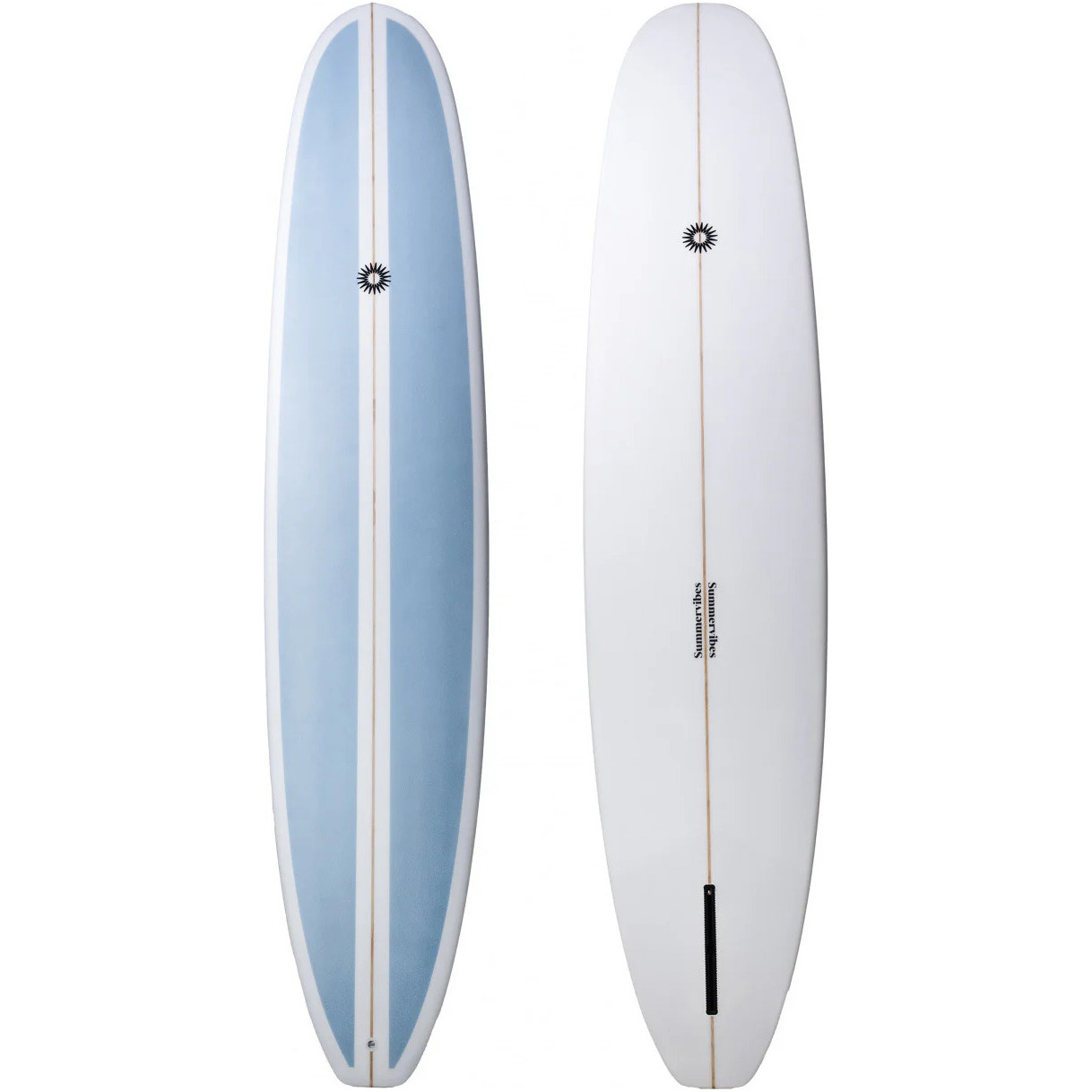 2026 Summer Vibes Classic Longboard Surfboard EGSVSUCL91-BLU - Blue